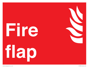 Fire flap